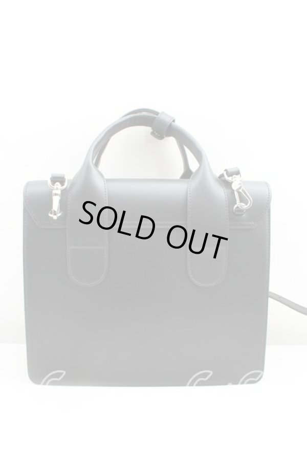 画像2: ヴィヴィアンウエストウッド 中古 / ALEX LARGE HANDBAG  黒  H-25-03-09-054-ba-IN-ZH (2)