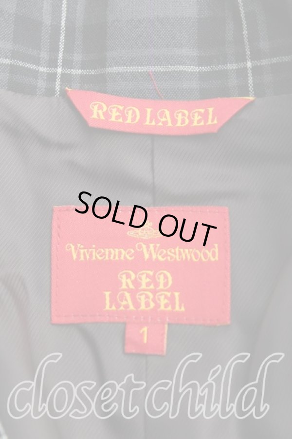 画像3: ヴィヴィアンウエストウッド 中古 / タータンチェックベッティーナジャケット 1 灰  H-25-03-09-006-jc-OD-ZH (3)