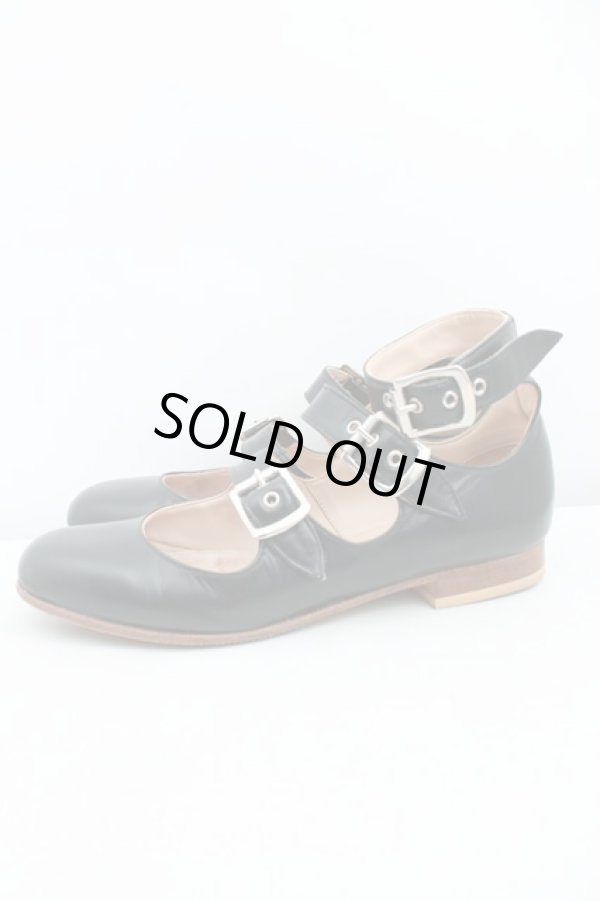 画像3: ヴィヴィアンウエストウッド 中古 / ロマン3ストラップシューズ UK6 黒  H-25-03-09-067-sh-OD-ZH (3)