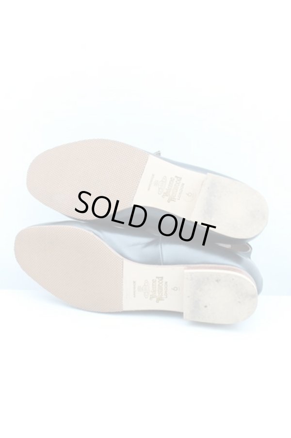 画像5: ヴィヴィアンウエストウッド 中古 / ロマン3ストラップシューズ UK6 黒  H-25-03-09-067-sh-OD-ZH (5)