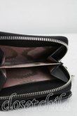 画像3: ヴィヴィアンウエストウッド 中古 / アブストラクトZIPウォレット  黒  H-25-03-09-068-wa-IN-ZH (3)