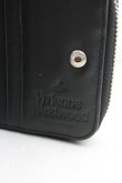 画像5: ヴィヴィアンウエストウッド 中古 / アブストラクトZIPウォレット  黒  H-25-03-09-068-wa-IN-ZH (5)