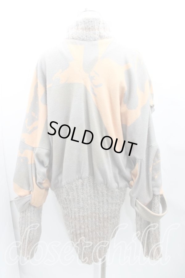 画像2: ヴィヴィアンウエストウッド 中古 / ボンバージャケット S/M オレンジ  H-25-03-09-012-co-OD-ZH (2)