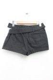 画像2: ヴィヴィアンウエストウッド 中古 / ベルト付キショートパンツ 38 黒  H-25-03-09-015-pa-OD-ZH (2)