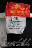画像4: ヴィヴィアンウエストウッド 中古 / 別珍パンツ 40 黒  H-25-03-09-017-pa-OD-ZH (4)