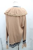 画像2: ヴィヴィアンウエストウッド 中古 / 鍵編ミフリルカーディガン 00 キャメル  H-25-03-16-018-to-IN-ZH (2)