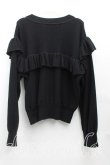 画像2: ヴィヴィアンウエストウッド 中古 / オーブステッチニット 00 黒  H-25-03-16-019-to-IN-ZH (2)