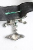 画像2: ヴィヴィアンウエストウッド 中古 / ボウオーブチョーカー  シルバー  H-25-03-16-024-nl-OD-ZH (2)