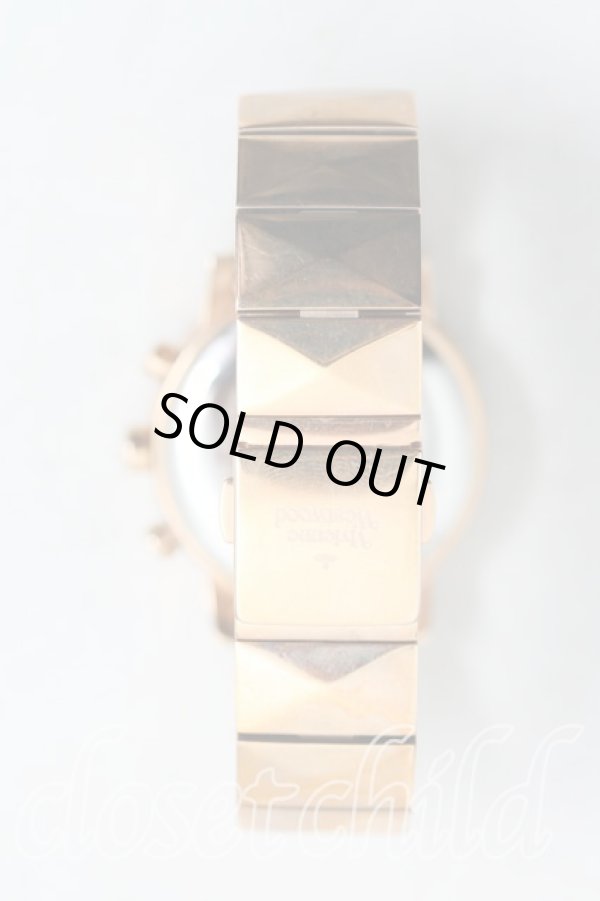 画像3: ヴィヴィアンウエストウッド 中古 / クロノグラフウォッチ  ゴールド  H-25-03-16-030-ac-OD-ZH (3)