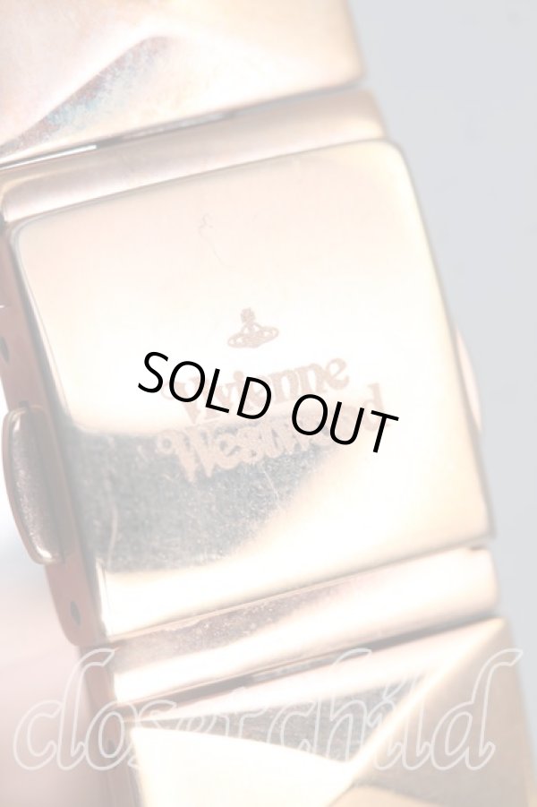 画像4: ヴィヴィアンウエストウッド 中古 / クロノグラフウォッチ  ゴールド  H-25-03-16-030-ac-OD-ZH (4)