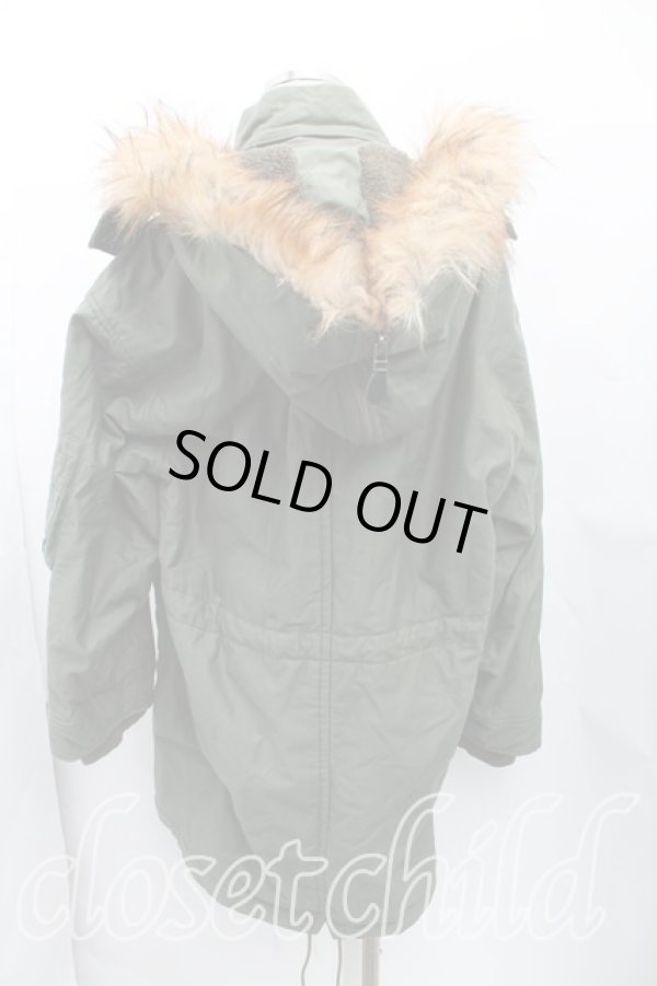 画像2: ヴィヴィアンウエストウッド 中古 / ミリタリーモールスキン ジャケット 00 カーキ  H-25-03-16-004-co-OD-ZH (2)