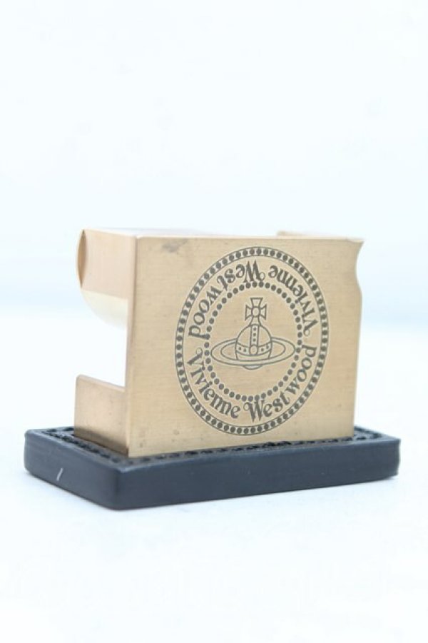 画像2: ヴィヴィアンウエストウッド 中古 / BRASS COIN テープカッター  ゴールド  H-25-03-16-055-gd-OD-ZH (2)