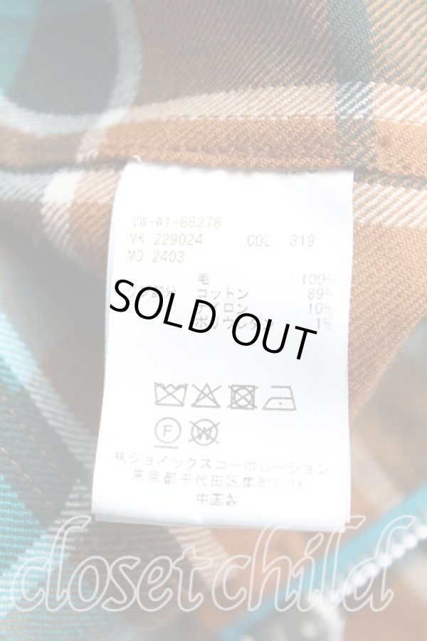 画像4: ヴィヴィアンウエストウッド MAN 中古 / TARTANブルゾン FREE 茶  H-25-03-16-007-co-OD-ZH (4)