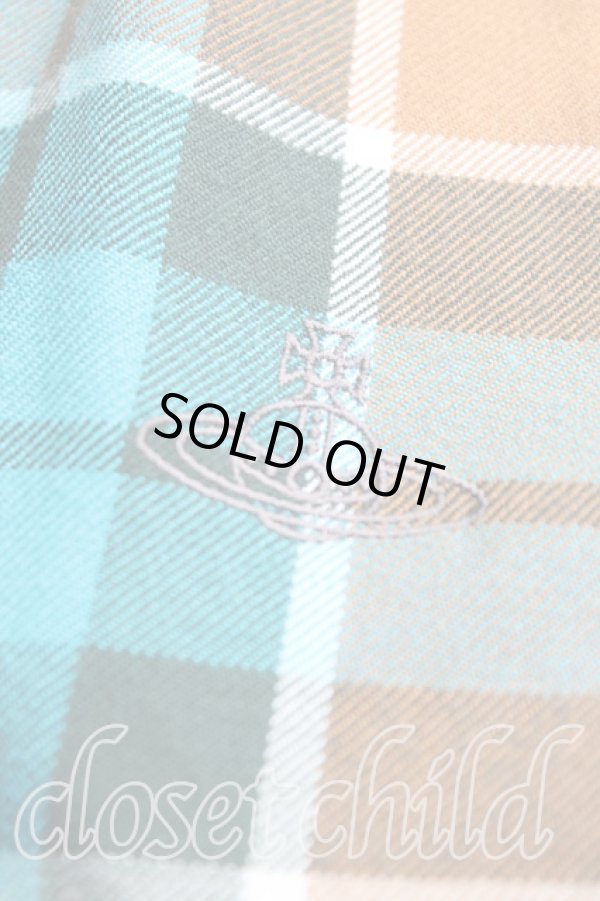 画像5: ヴィヴィアンウエストウッド MAN 中古 / TARTANブルゾン FREE 茶  H-25-03-16-007-co-OD-ZH (5)