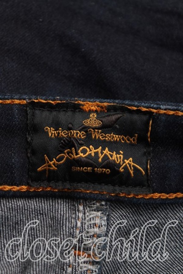 画像3: ANGLOMANIA 中古 / WAR&PEACEスキニーデニム W25 インディゴ  H-25-03-16-008-pa-IN-ZH (3)