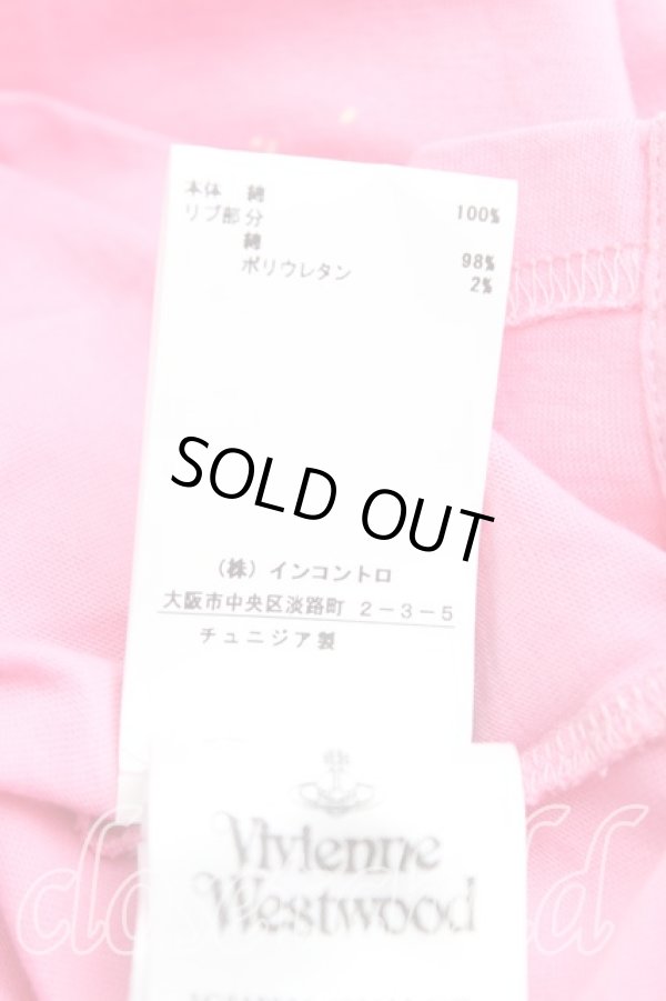 画像5: ヴィヴィアンウエストウッド 中古 / KISS オーバーザイブTシャツ S ピンク  H-25-03-23-019-to-OD-ZH (5)