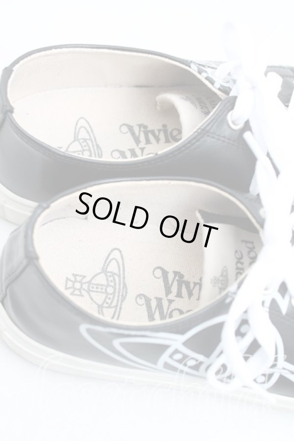 画像6: ヴィヴィアンウエストウッド 中古 / PLIMSOLLスニーカー 41（25.5cm） 黒  H-25-03-23-022-sh-OD-ZH (6)