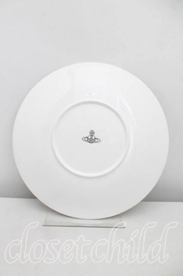 画像2: ヴィヴィアンウエストウッド 中古 / HARLEQUIN プレート 31cm 31cm マルチ  H-25-03-23-024-gd-OD-ZH (2)
