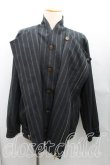 画像3: ヴィヴィアンウエストウッド MAN 中古 / ストライプジップブルゾン 50 灰  H-25-03-23-003-co-OD-ZH (3)