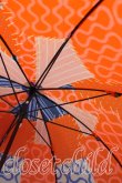 画像2: ヴィヴィアンウエストウッド 中古 / ヘリテージパッチワーク長傘  赤×青  H-25-03-23-031-gd-IN-ZH (2)
