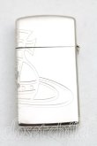 画像2: ヴィヴィアンウエストウッド 中古 / スリムジッポー  シルバー  H-25-03-23-039-gd-OD-ZH (2)
