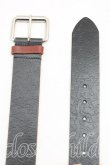 画像2: ヴィヴィアンウエストウッド 中古 / オーブ型押シレザーベルト  茶  H-25-03-23-044-gd-OD-ZH (2)
