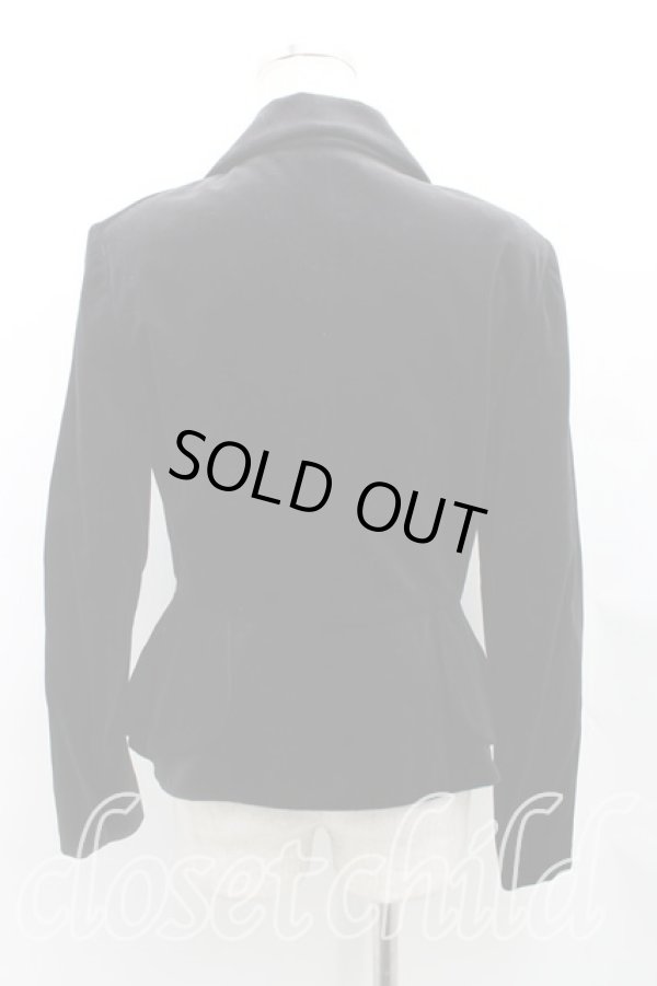 画像2: ヴィヴィアンウエストウッド 中古 / 別珍ベッティーナジャケット 3 黒  H-25-03-23-001-jc-OD-ZH (2)