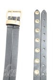 画像5: ヴィヴィアンウエストウッド 中古 / ダブルレザーベルト  黒  H-25-03-23-048-gd-OD-ZH (5)