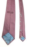 画像2: ヴィヴィアンウエストウッド MAN 中古 / モザイク柄ネクタイ  エンジ  H-25-03-23-060-gd-OD-ZH (2)