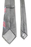 画像2: ヴィヴィアンウエストウッド MAN 中古 / クロスチェックネクタイ  黒  H-25-03-23-061-gd-OD-ZH (2)