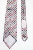 画像2: ヴィヴィアンウエストウッド MAN 中古 / モノグラム柄ネクタイ  灰  H-25-03-23-064-gd-OD-ZH (2)
