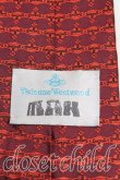 画像3: ヴィヴィアンウエストウッド MAN 中古 / チェーンオーブ総柄ネクタイ  赤茶  H-25-03-23-066-gd-OD-ZH (3)