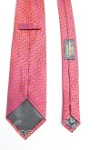 画像2: ヴィヴィアンウエストウッド MAN 中古 / オーブ総柄ネクタイ  朱色  H-25-03-23-072-gd-OD-ZH (2)