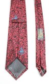 画像2: ヴィヴィアンウエストウッド MAN 中古 / モザイク柄ネクタイ  赤  H-25-03-23-075-gd-OD-ZH (2)