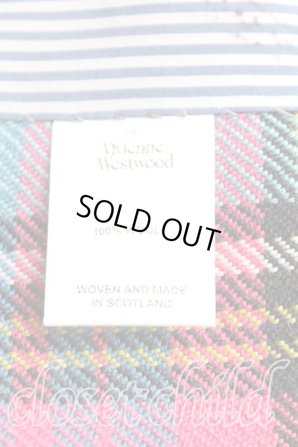 画像6: Worlds End 中古 / ブルーマックキルトスカート I 青  H-25-03-23-011-sk-OD-ZH (6)