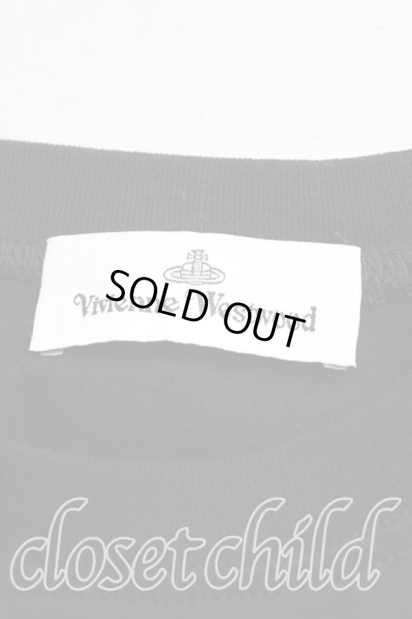 画像3: ヴィヴィアンウエストウッド 中古 / スプレーオーブクラシックTシャツ L 黒  H-25-03-23-014-ts-OD-ZH (3)