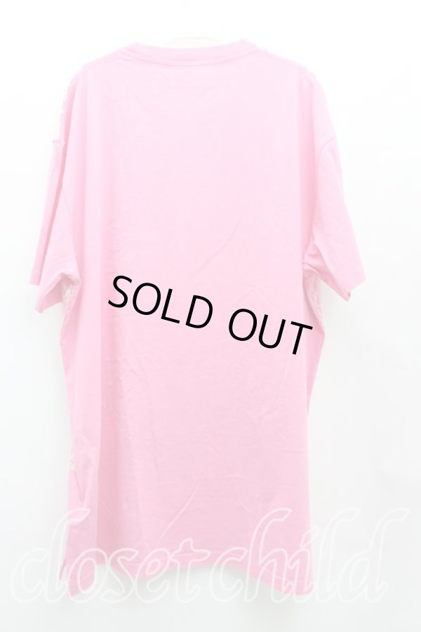 画像2: ヴィヴィアンウエストウッド 中古 / KISS オーバーザイブTシャツ S ピンク  H-25-03-23-019-to-OD-ZH (2)