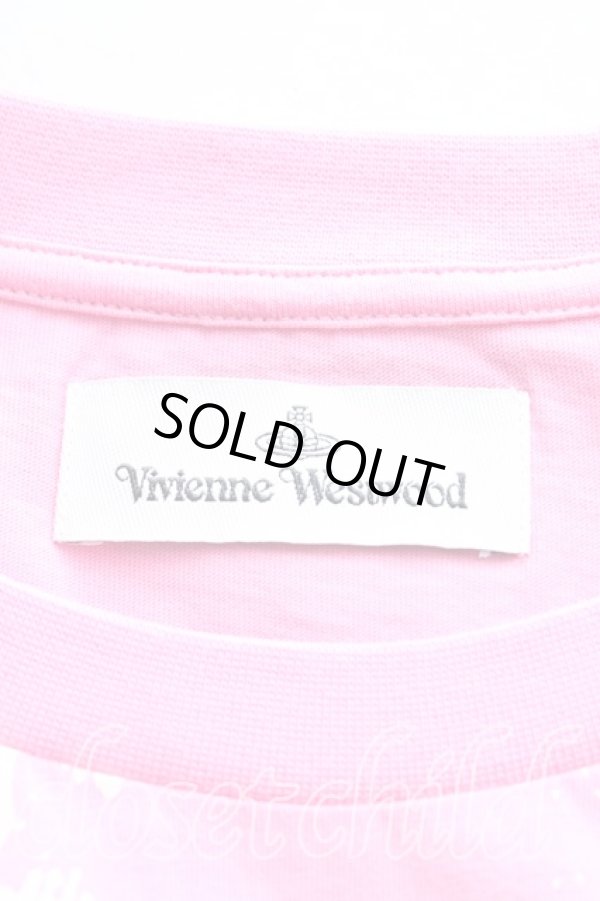 画像3: ヴィヴィアンウエストウッド 中古 / KISS オーバーザイブTシャツ S ピンク  H-25-03-23-019-to-OD-ZH (3)