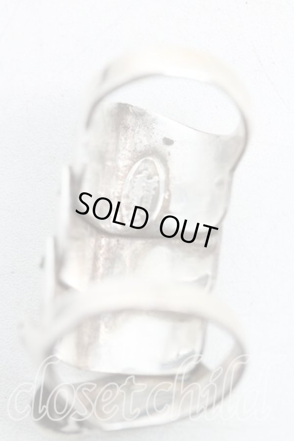 画像4: ヴィヴィアンウエストウッド 中古 / アーマーリング M(11号) シルバー  H-25-03-30-022-rg-OD-ZH (4)