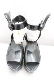 画像2: ヴィヴィアンウエストウッド 中古 / ウィングシューズ 24cm 黒  H-25-03-30-026-sh-OD-ZH (2)