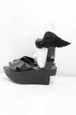 画像3: ヴィヴィアンウエストウッド 中古 / ウィングシューズ 24cm 黒  H-25-03-30-026-sh-OD-ZH (3)