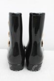 画像4: ヴィヴィアンウエストウッド 中古 / アンクルレインブーツ 25.5cm 黒  H-25-03-30-027-sh-IN-ZH (4)