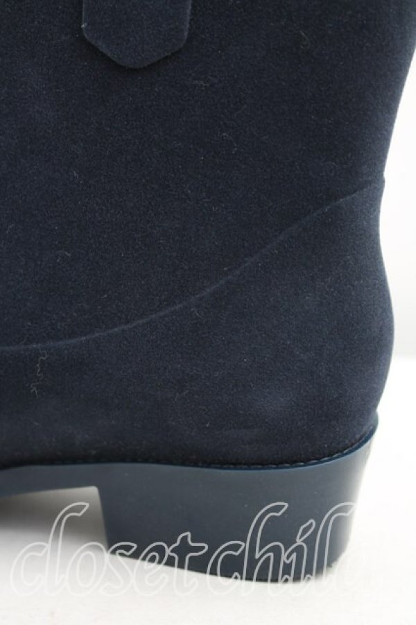 画像7: ヴィヴィアンウエストウッド×Melissa 中古 / プロテクションブーツ 24.5cm 紺  H-25-03-30-030-sh-OD-ZH (7)