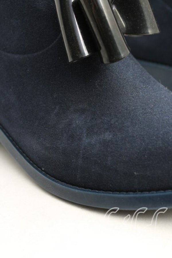 画像8: ヴィヴィアンウエストウッド×Melissa 中古 / プロテクションブーツ 24.5cm 紺  H-25-03-30-030-sh-OD-ZH (8)