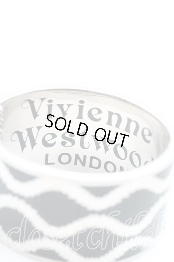 画像3: ヴィヴィアンウエストウッド 中古 / スクイグルバングル  黒  H-25-03-30-005-ac-OD-ZH (3)