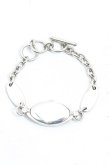 画像3: ヴィヴィアンウエストウッド 中古 / オーバルブレスレットウォッチ  シルバー  H-25-03-30-037-ac-IN-ZH (3)