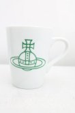 画像2: ヴィヴィアンウエストウッド 中古 / CHOICE マグカップ  白  H-25-03-30-050-gd-IN-ZH (2)