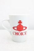 画像2: ヴィヴィアンウエストウッド 中古 / CHOICE マグカップ  白  H-25-03-30-052-gd-IN-ZH (2)