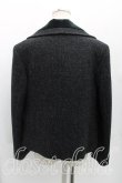 画像2: ヴィヴィアンウエストウッド 中古 / ツイードプリンセスジャケット 40(9号相当) 灰×黒  H-25-03-30-062-jc-IN-ZH (2)