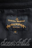 画像3: ANGLOMANIA 中古 / ロゴ刺繍フロントサークルスウェット M 黒  H-25-03-30-063-jc-OD-ZH (3)
